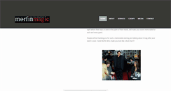 Desktop Screenshot of morfinmagic.com